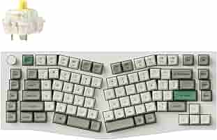 Keychron Q10 Max JIS 赤軸 & Siliconeパームレスト Keychron Q10 Max (Aliceレイアウト) QMK/VIA ワイヤレス